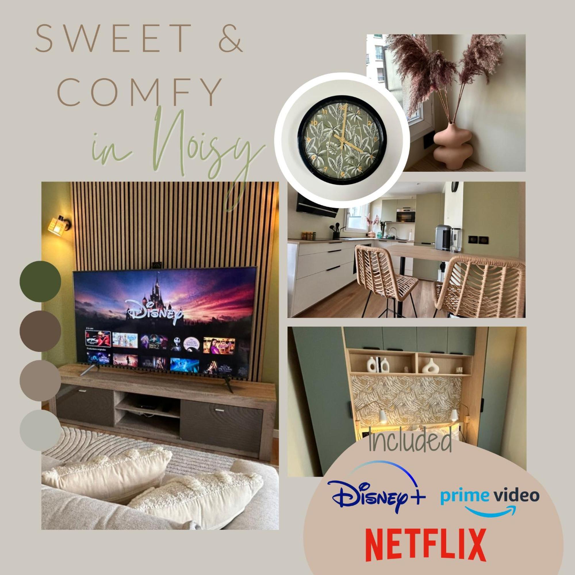 Sweet And Comfy In Hyper City Center With Netflix, Prime And Disney Plus Included Noisy-le-Grand Ngoại thất bức ảnh